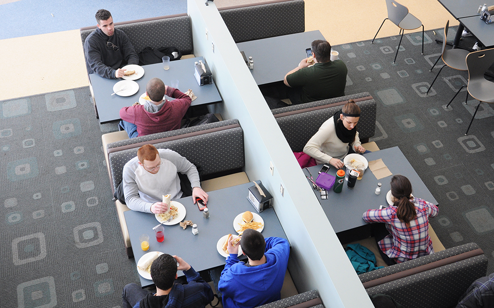 image of students Dining Hall