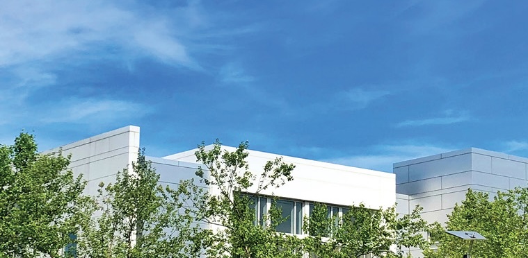 poly campus blue sky
