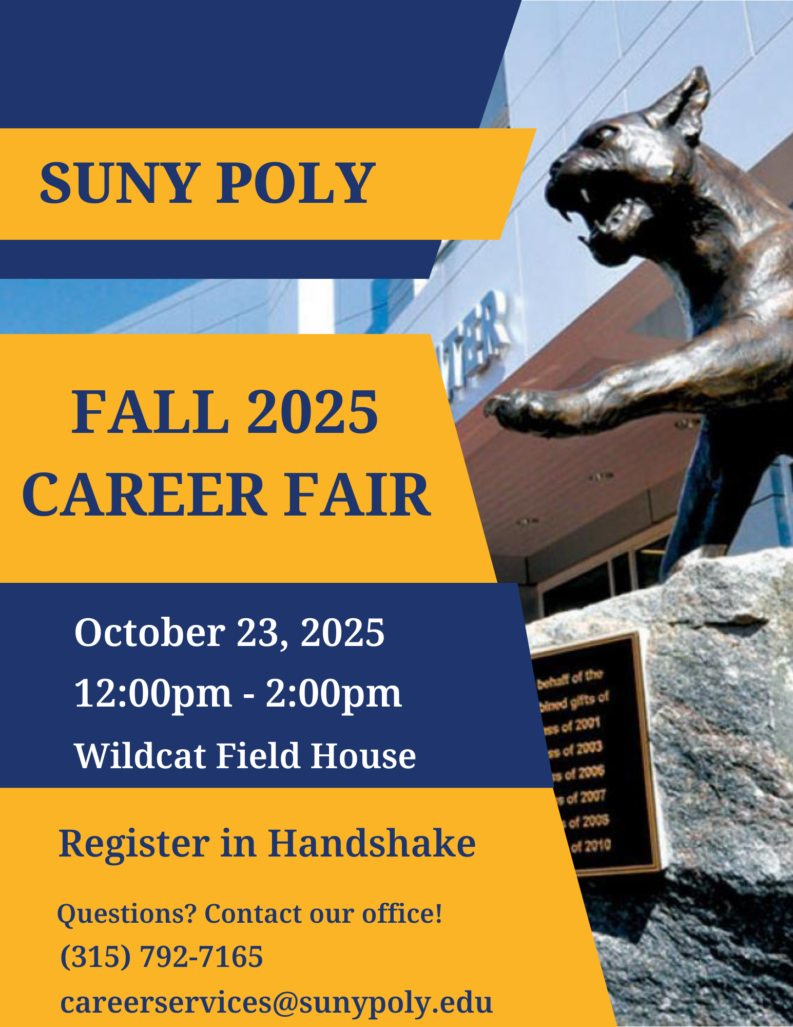 Fall career fiar 2025