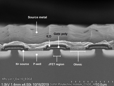 SEM cross section image