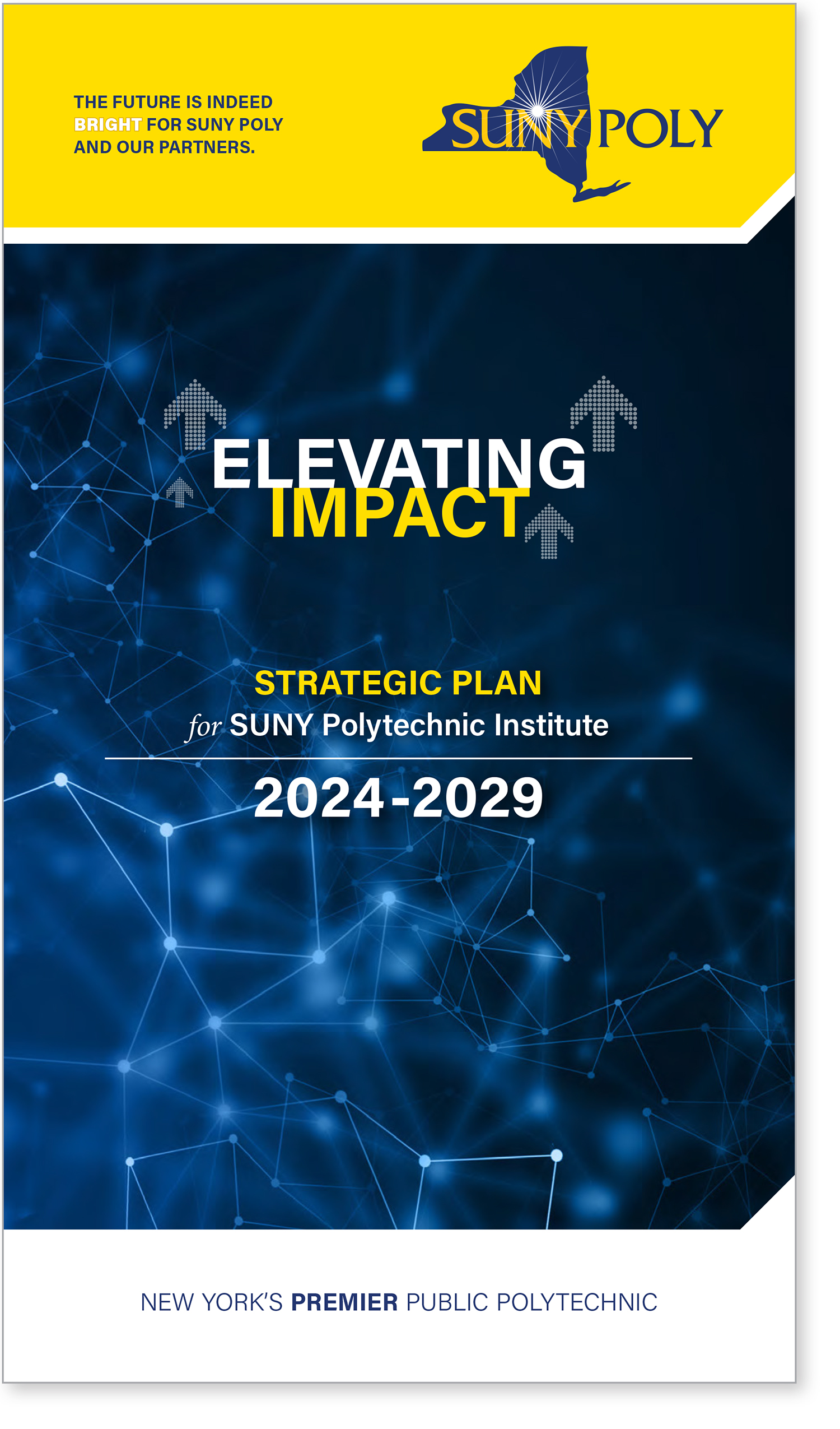 Strategic Plan cover with outline and dropshadow