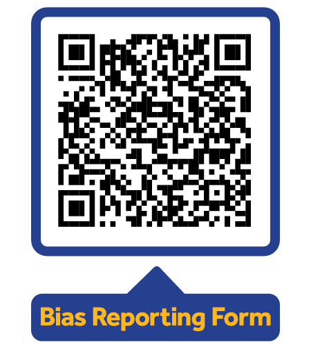 QR code for the Bias Reporting Form