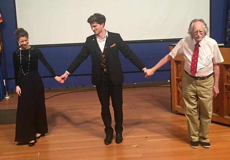 Performance by Daniel and guest in the Kunsela Auditorium