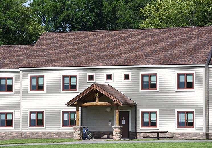 Exterior of Adirondack Hall