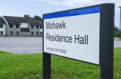 Mohawk Residence Hall Sign