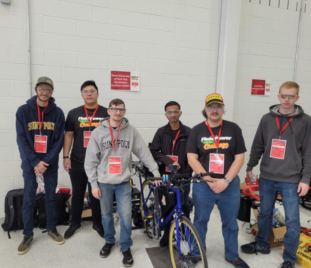 SUNY Poly's NFPA Fluid Power Vehicle Challenge Team