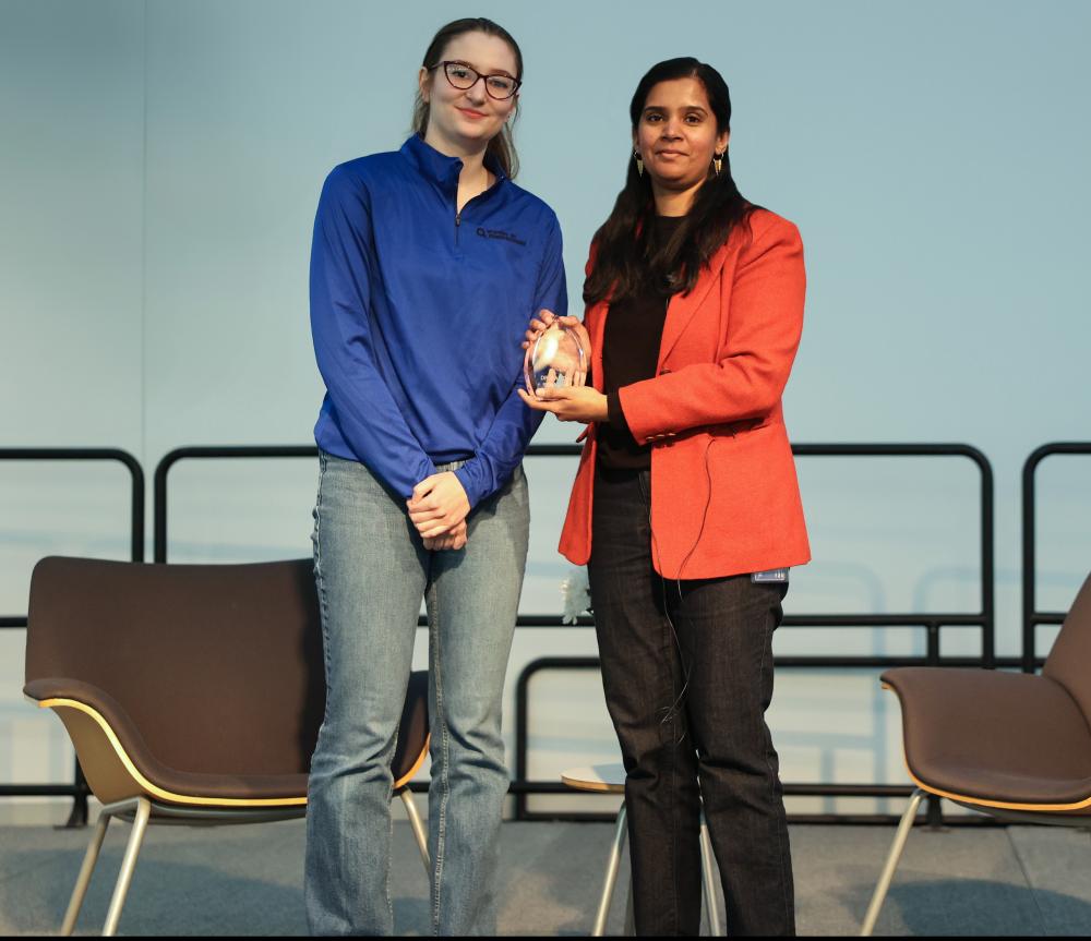 Aarthi and Caroline