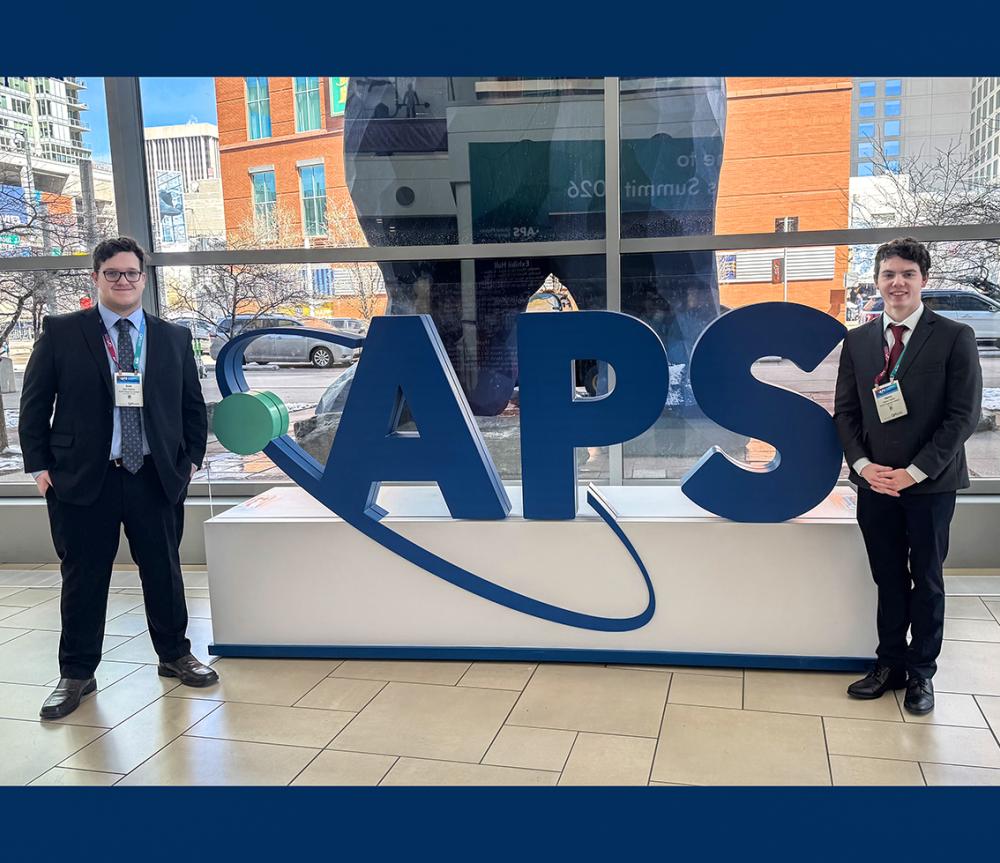 Seth and Henry in Denver presenting