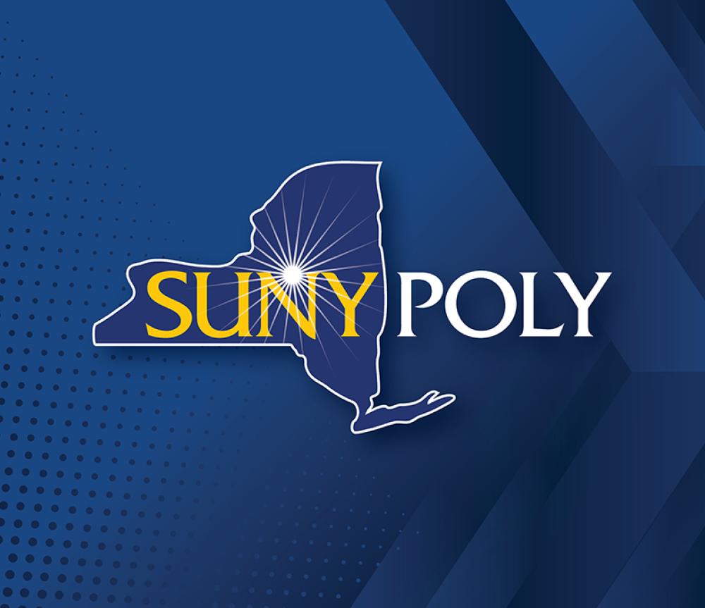 suny poly blue NYS graphic
