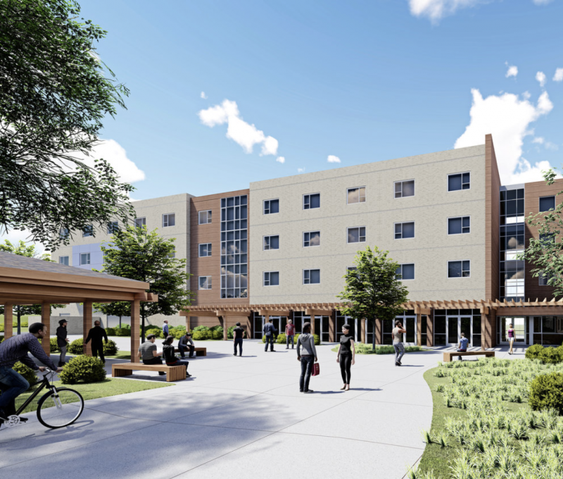 Hilltop Hall Rendering