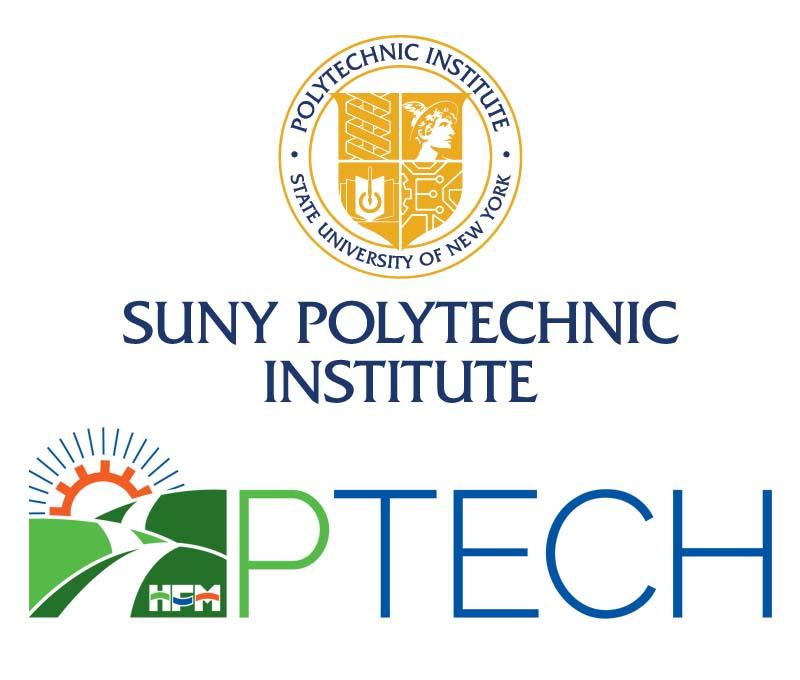 SUNY Poly HFM BOCES PTECH Logos