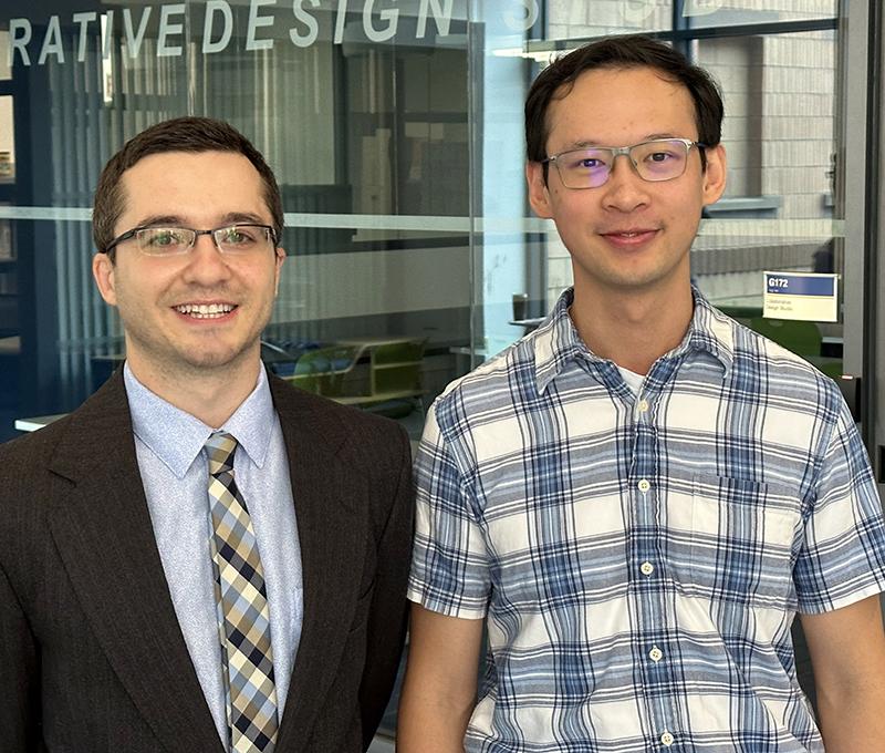 Andrew Cotronea and Dr. Shing Chi Leung