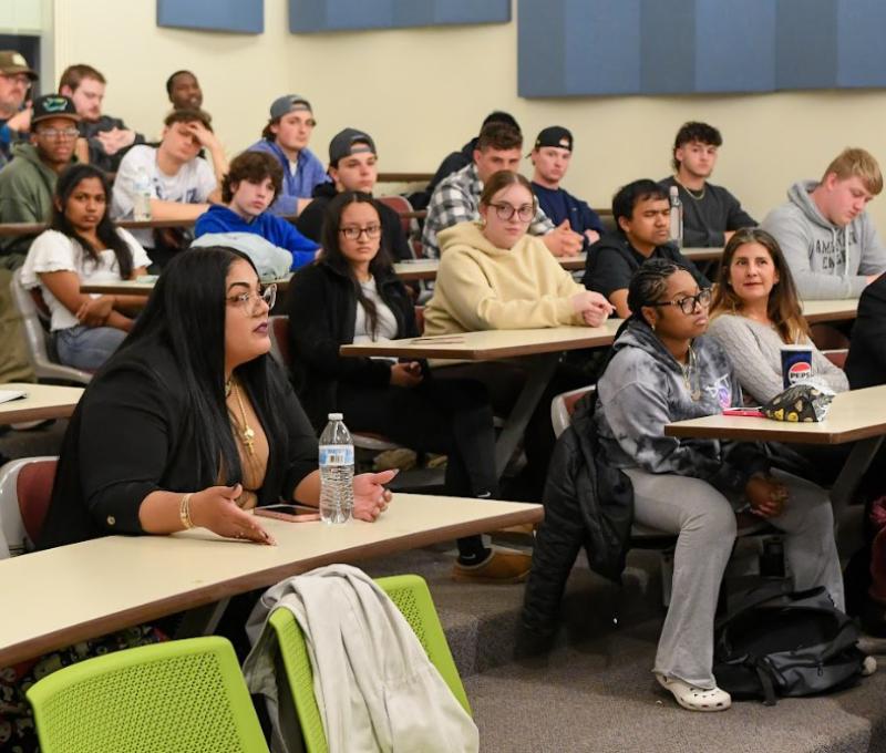 Business Students in a Seminar