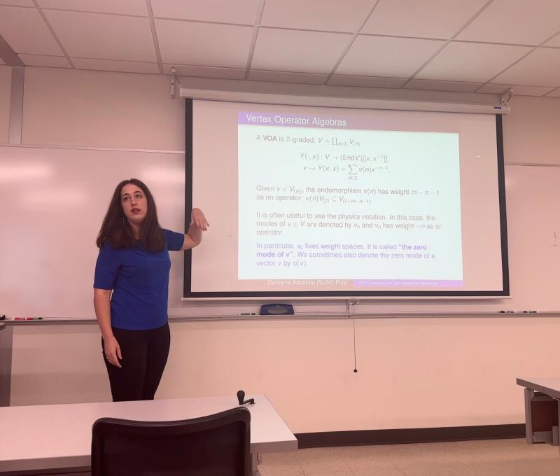 Dr. Addabbo presenting