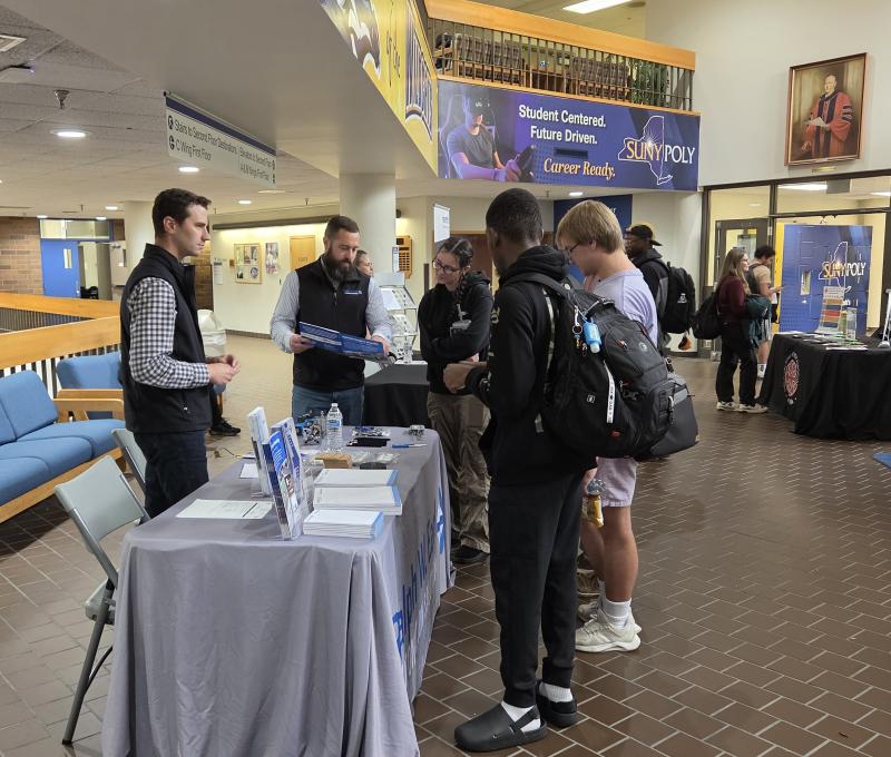 Students and industry partners at Fluid Power Event